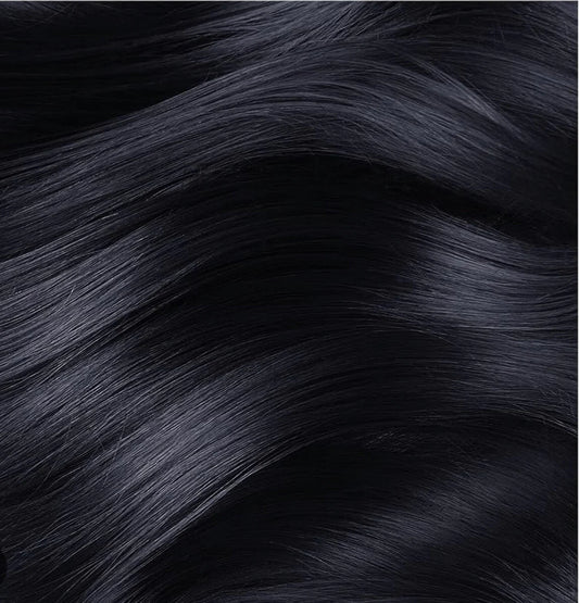 Color Jet black 3 bundles + Extra for closure & frontals