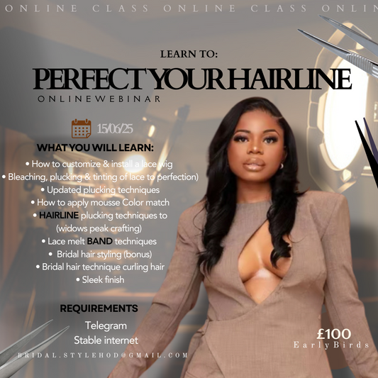 LIVE WEBINAR - PERFECT YOUR HAIRLINE