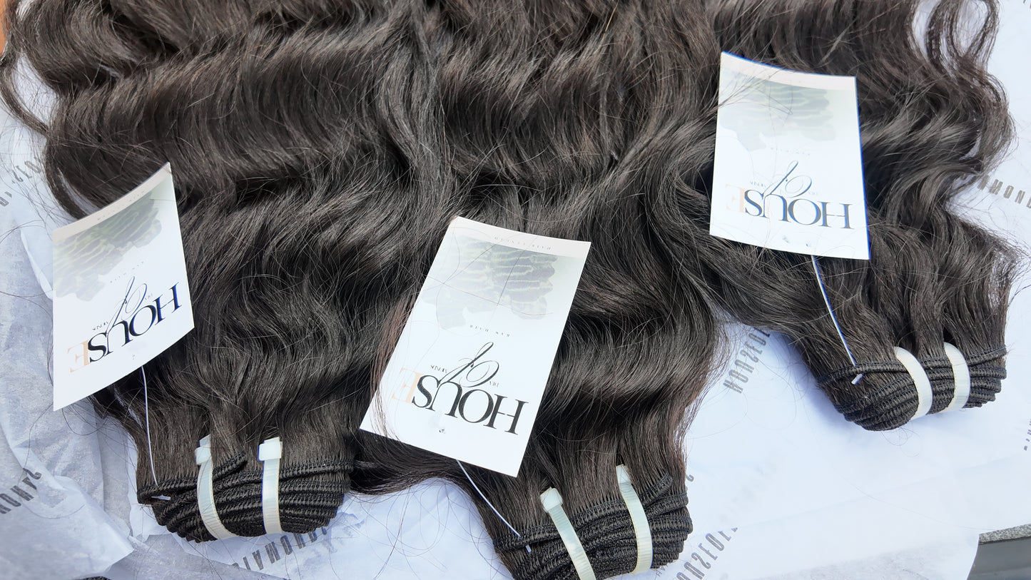 Raw Loose Deep wave